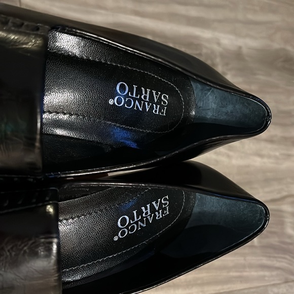 Frqnco Sarto leather pointy-toe heels size 8.5 - Picture 11 of 14